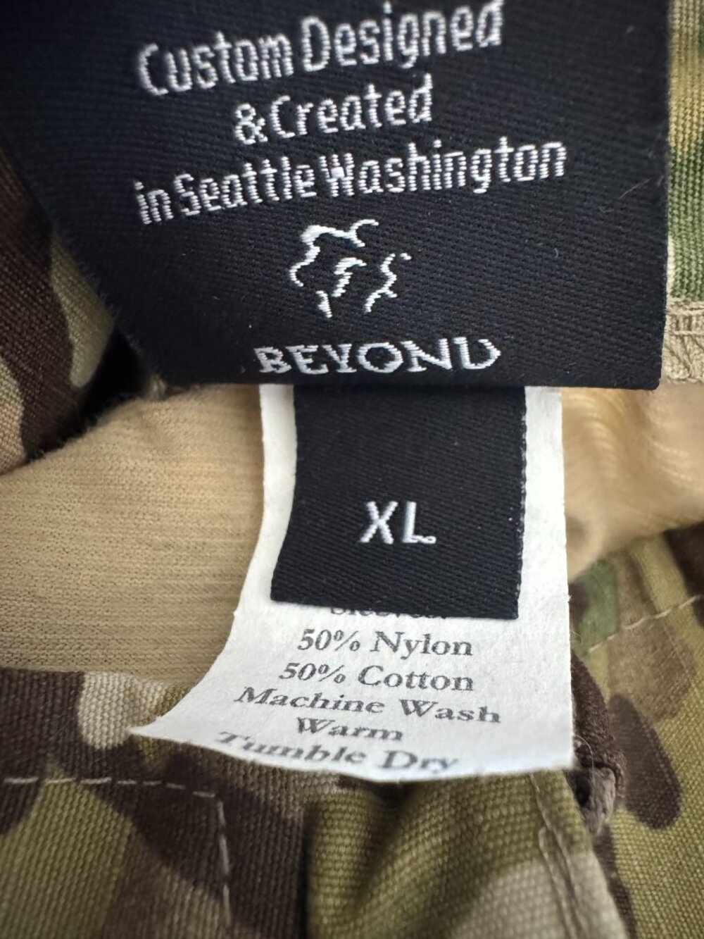 Beyond Clothing Multi-Cam XL Mission Shirt - Picture 8 of 9